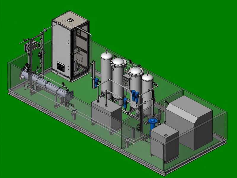 一站式 移动 水处理臭氧发生器